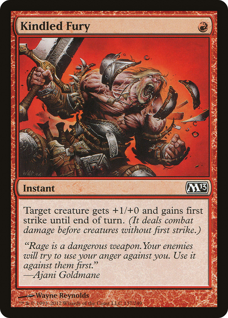 Kindled Fury - Foil