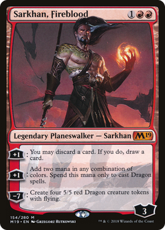 Sarkhan, Fireblood - Foil