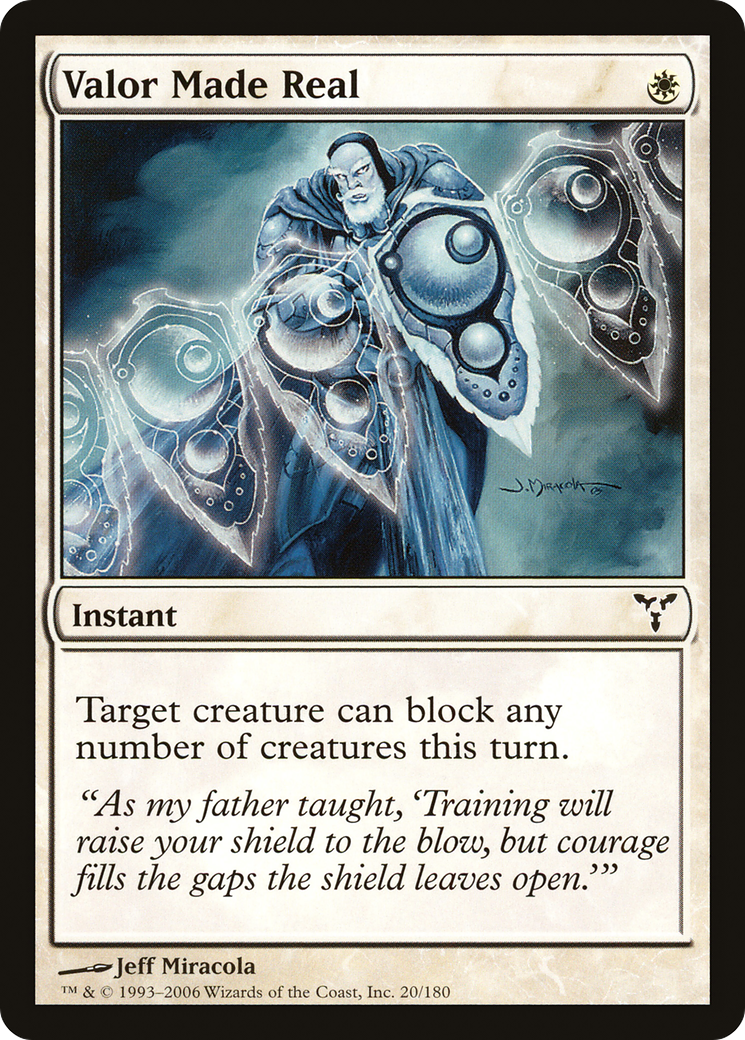 Valor Made Real - Foil
