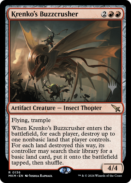 Krenko's Buzzcrusher (0136) (Promo Pack)