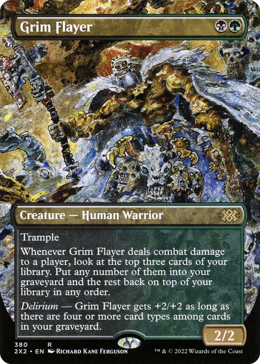 Grim Flayer (380) (Borderless) - Foil