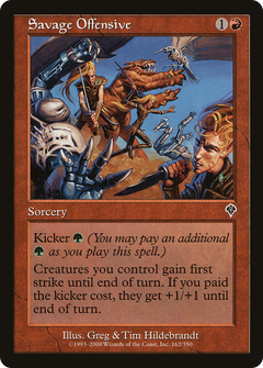 Savage Offensive - Foil
