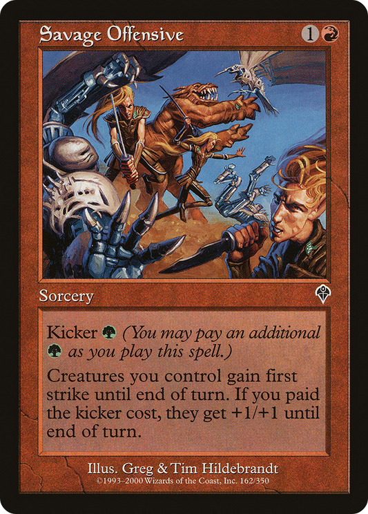 Savage Offensive - Foil