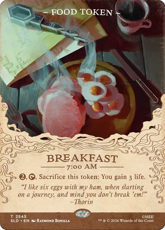 Food Token (2545) (Showcase) (SLD)