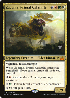 Zacama, Primal Calamity (174) (Promo Pack)