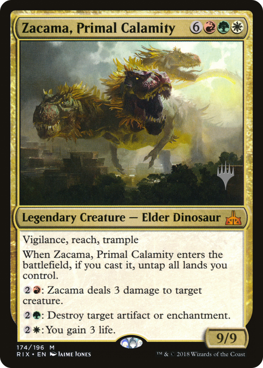 Zacama, Primal Calamity (174) (Promo Pack)
