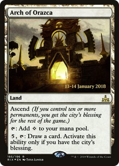 Arch of Orazca (185) (Prerelease) - Foil