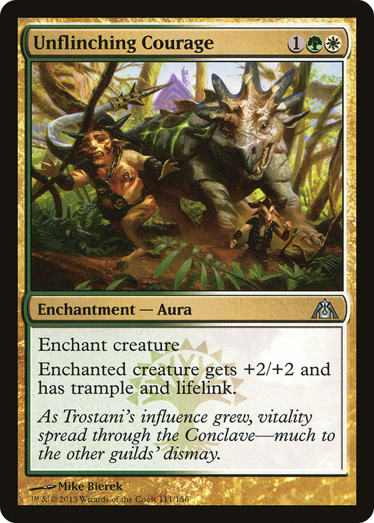 Unflinching Courage - Foil