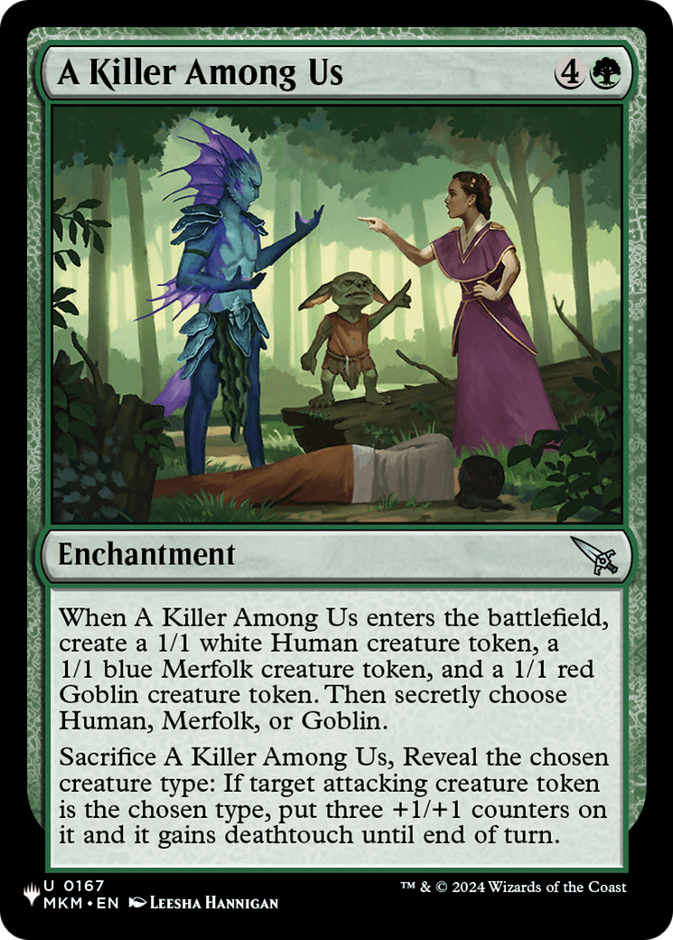 A Killer Among Us (MKM-167) (PLST)