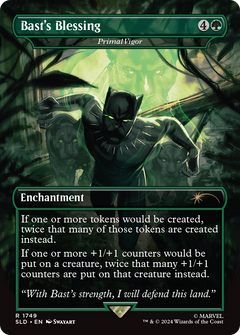 Bast's Blessing [Primal Vigor] (1749) (Borderless)
