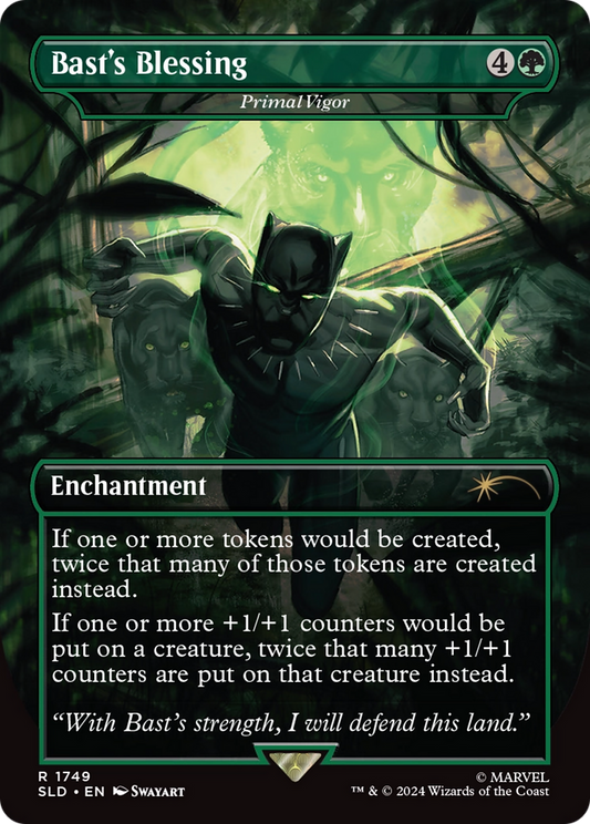 Bast's Blessing [Primal Vigor] (1749) (Borderless)