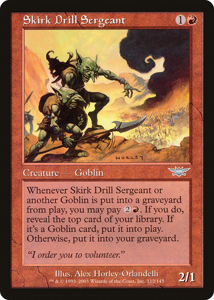 Skirk Drill Sergeant - Foil