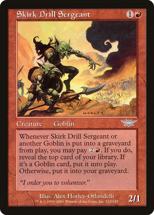 Skirk Drill Sergeant - Foil
