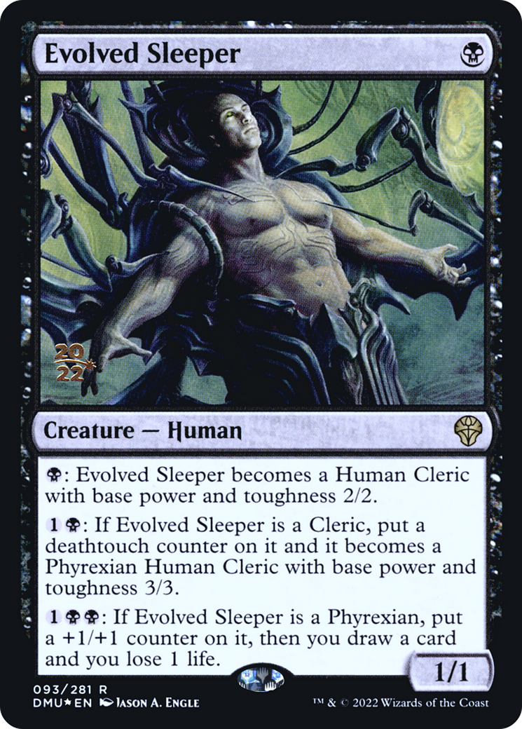Evolved Sleeper (093) (Prerelease) - Foil