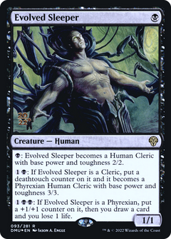 Evolved Sleeper (093) (Prerelease) - Foil
