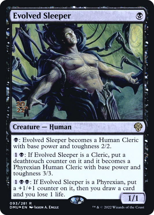 Evolved Sleeper (093) (Prerelease) - Foil