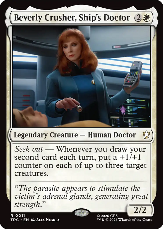 Beverly Crusher, Ship's Doctor (TRC)