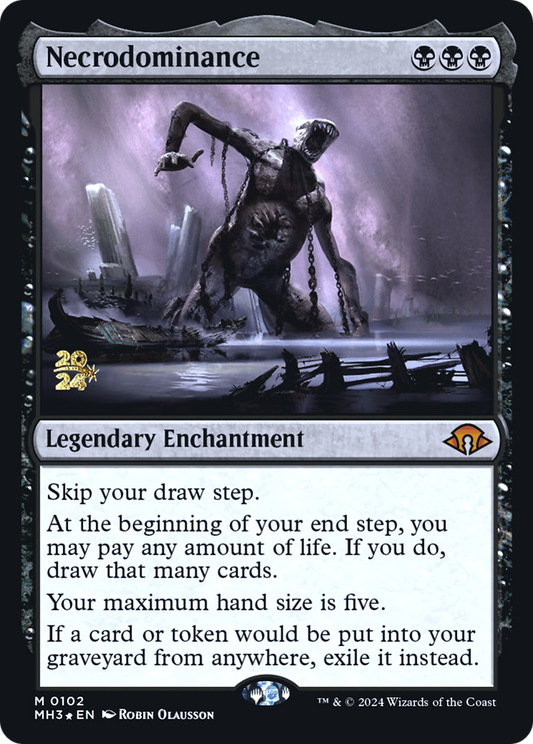 Necrodominance (0102) (Prerelease) - Foil