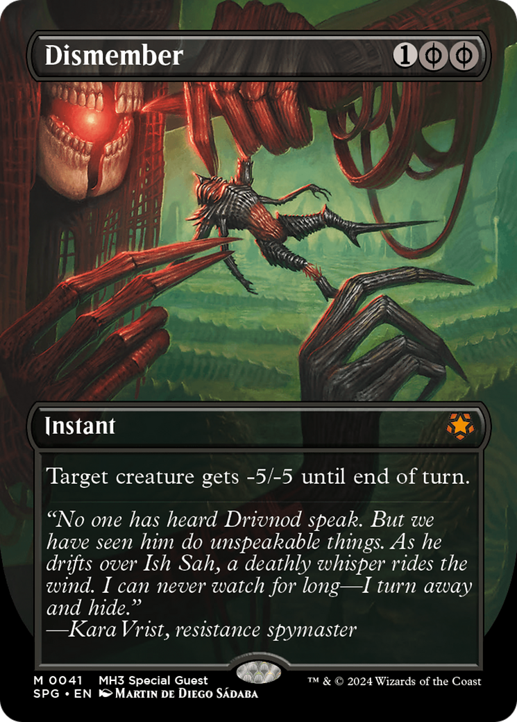 Dismember (0041) (Borderless) - Foil