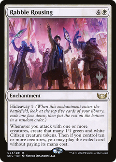 Rabble Rousing (024) (Promo Pack) - Foil