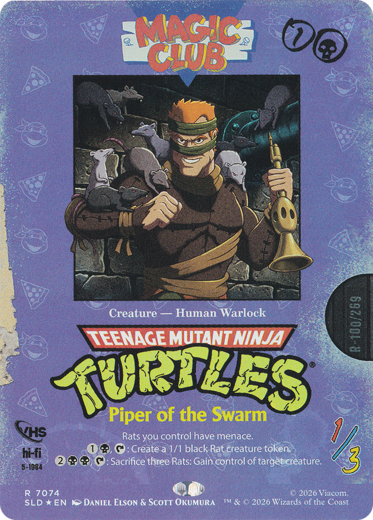 Piper of the Swarm (7074) (Showcase) (SLD) - Foil