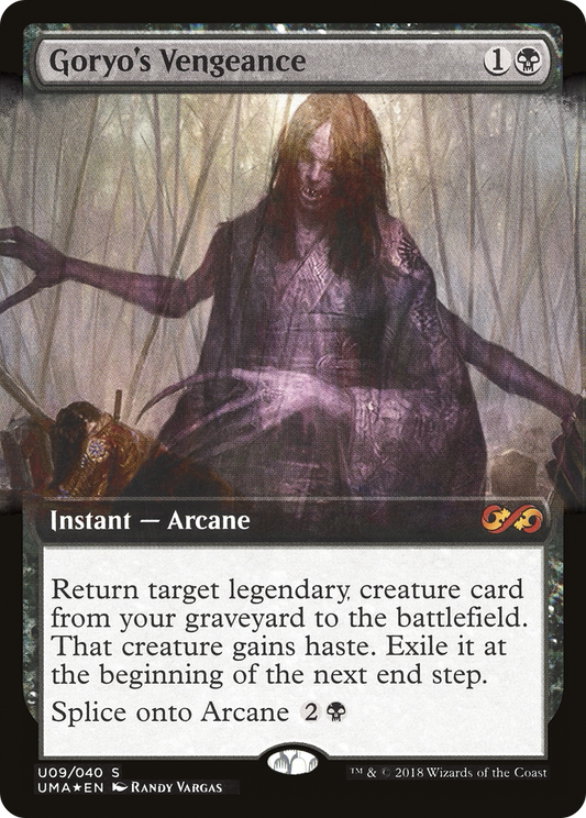Goryo's Vengeance (U09) (Extended Art) - Foil