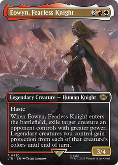 Eowyn, Fearless Knight (0430) (Borderless) - Foil