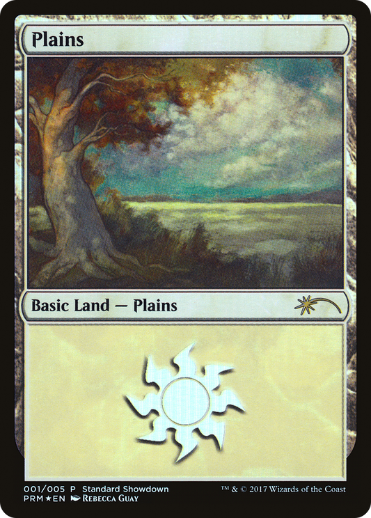 Plains (001) (2017) (Standard Showdown) - Foil