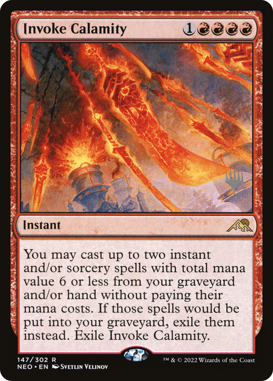 Invoke Calamity (147) (Promo Pack) - Foil