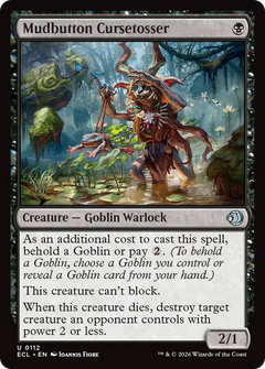 Mudbutton Cursetosser (0112) (ECL) - Foil
