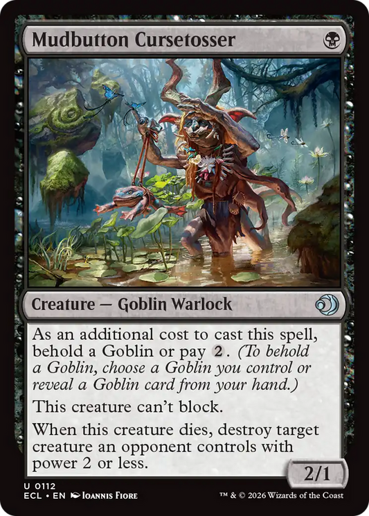 Mudbutton Cursetosser (0112) (ECL) - Foil