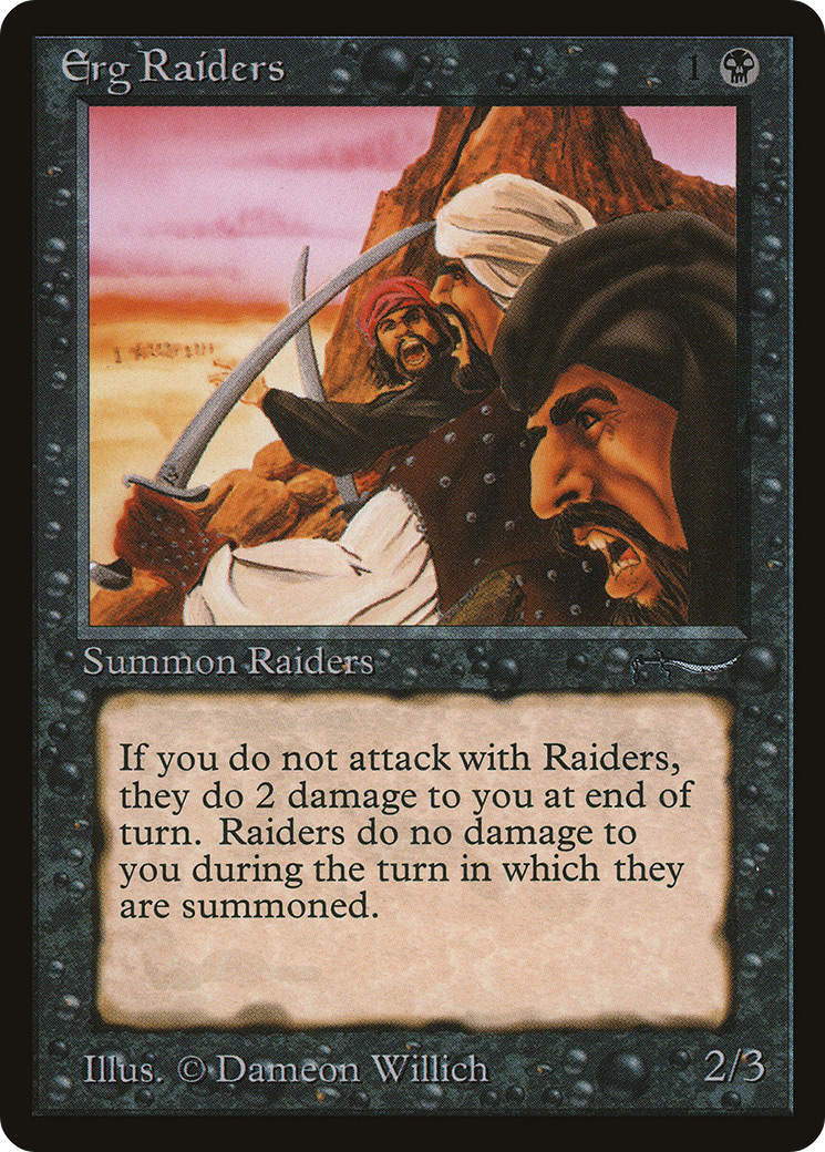 Erg Raiders (Dark Mana Symbol)