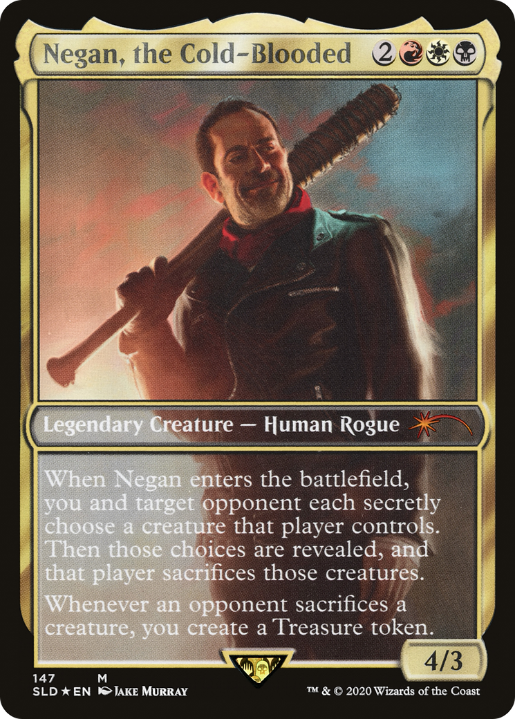 Negan, the Cold-Blooded (147) - Foil