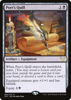 Poet's Quill (082) (Promo Pack) - Foil
