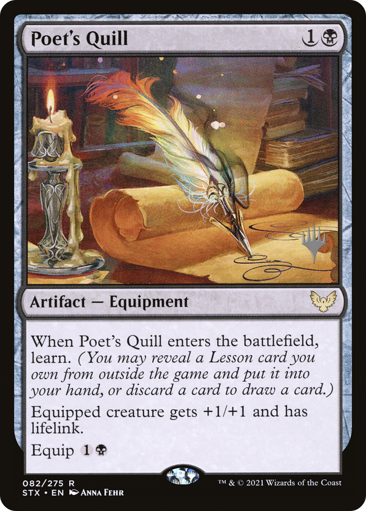 Poet's Quill (082) (Promo Pack)