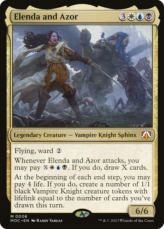 Elenda and Azor - Foil
