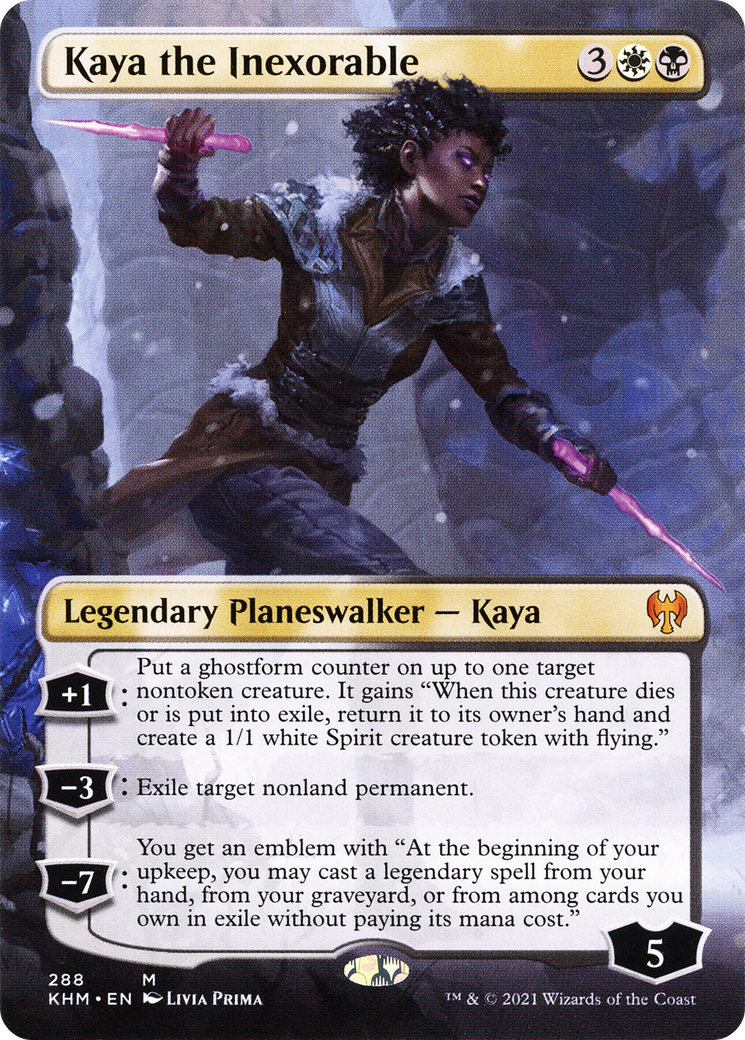 Kaya the Inexorable (288) (Borderless)