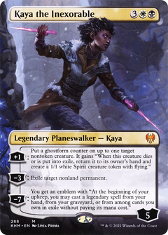 Kaya the Inexorable (288) (Borderless) - Foil