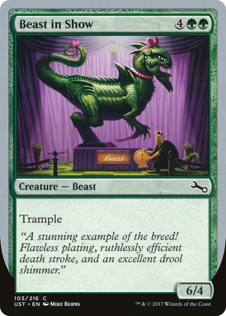 Beast in Show (Dinosaur) - Foil