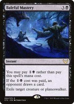 Baleful Mastery - Foil
