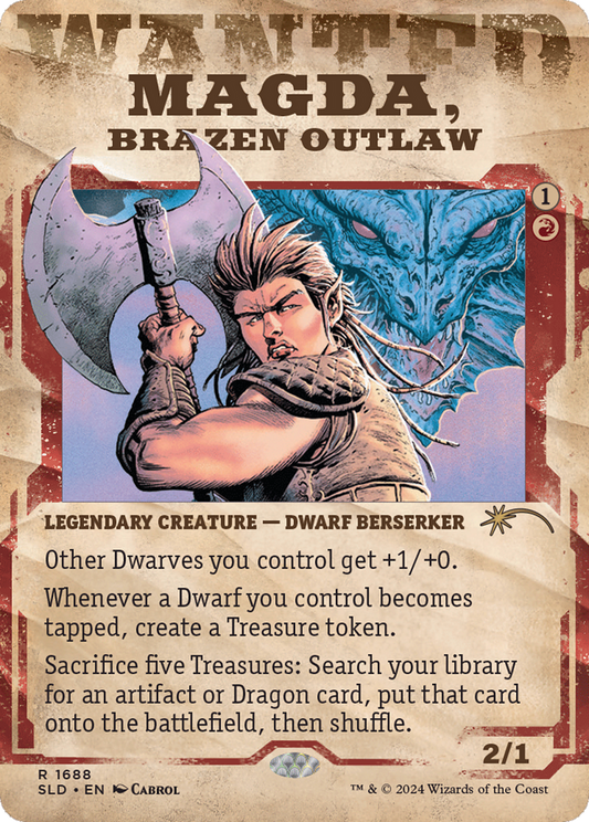 Magda, Brazen Outlaw (1688) (Showcase) - Foil