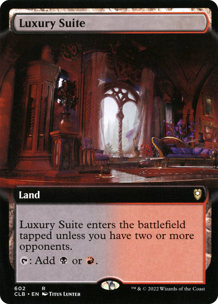 Luxury Suite (602) (Extended Art) - Foil