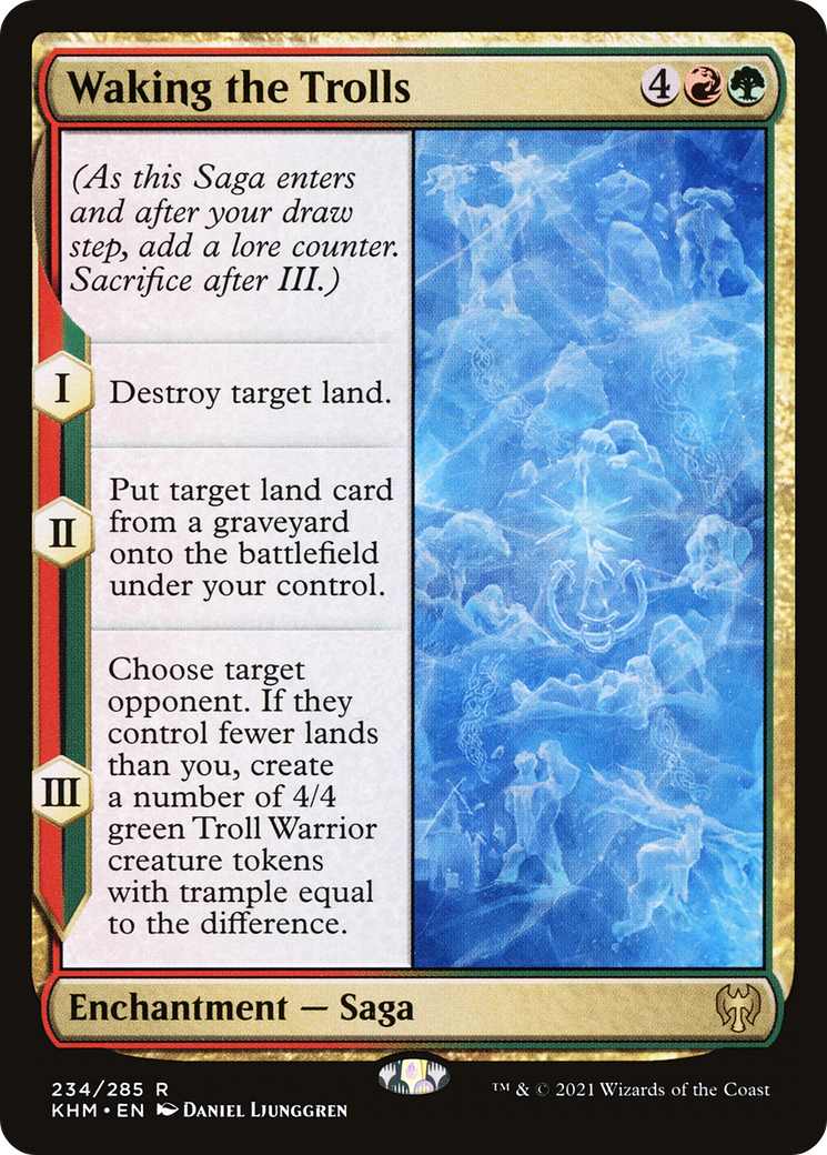 Waking the Trolls - Foil