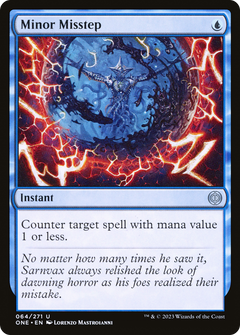 Minor Misstep - Foil