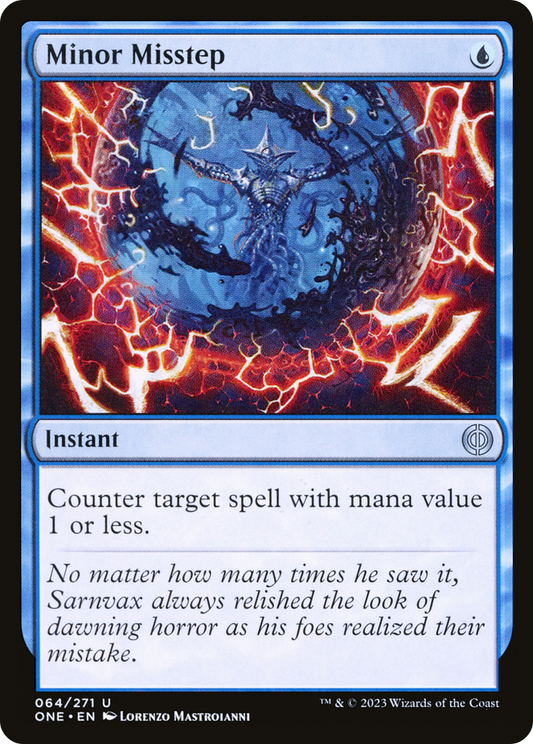 Minor Misstep - Foil