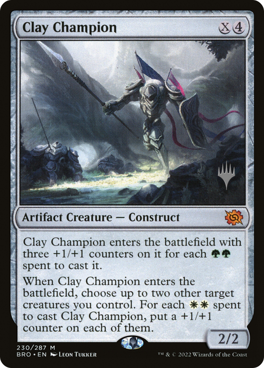Clay Champion (230) (Promo Pack) - Foil