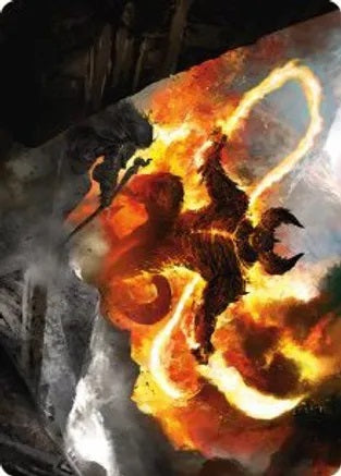 The Balrog, Flame of Udun (36/81) Art Card