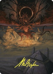 Dread Return (36/81) Art Card (ACMM) - Gold-Stamped Signature