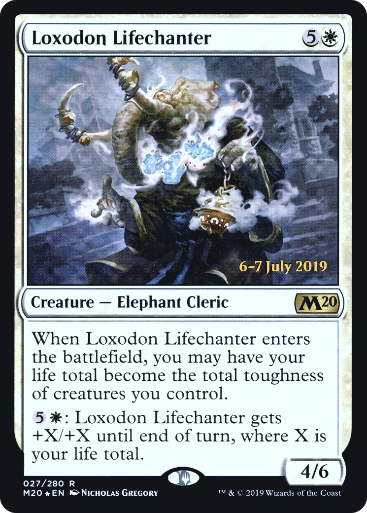 Loxodon Lifechanter (027) (Prerelease) - Foil