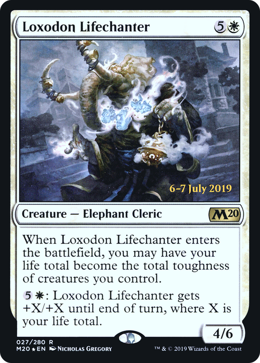 Loxodon Lifechanter (027) (Prerelease) - Foil